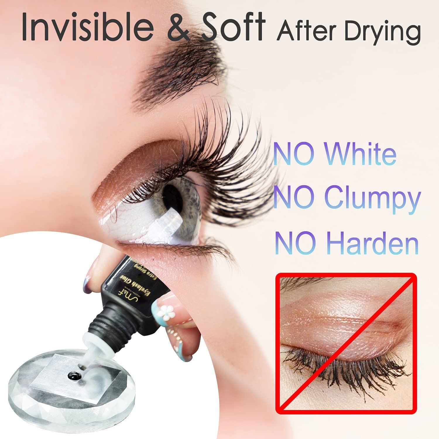 quick dry lashes glue