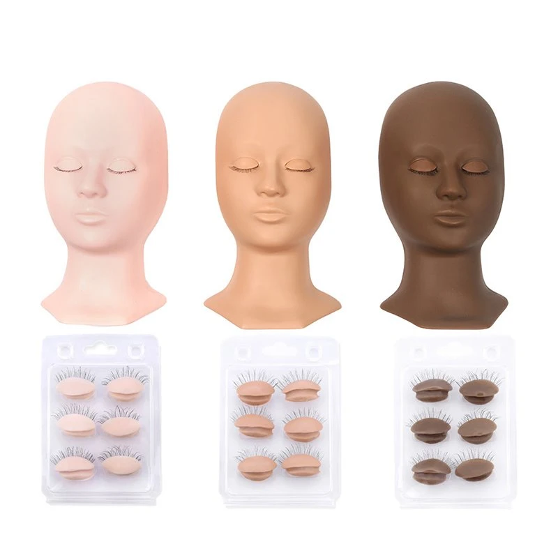 eyelash extension training head eyelash extension training head