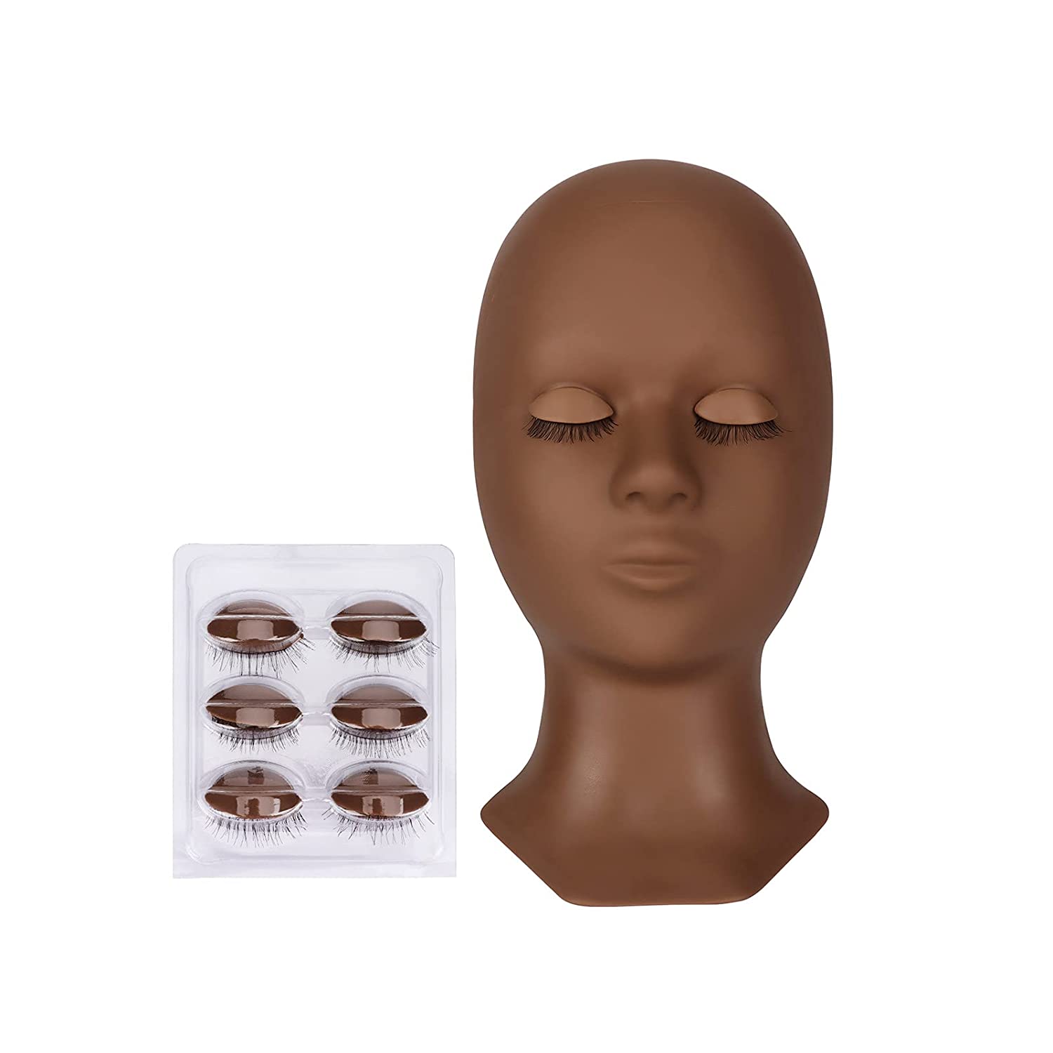 eyelash mannequin head eyelash mannequin head